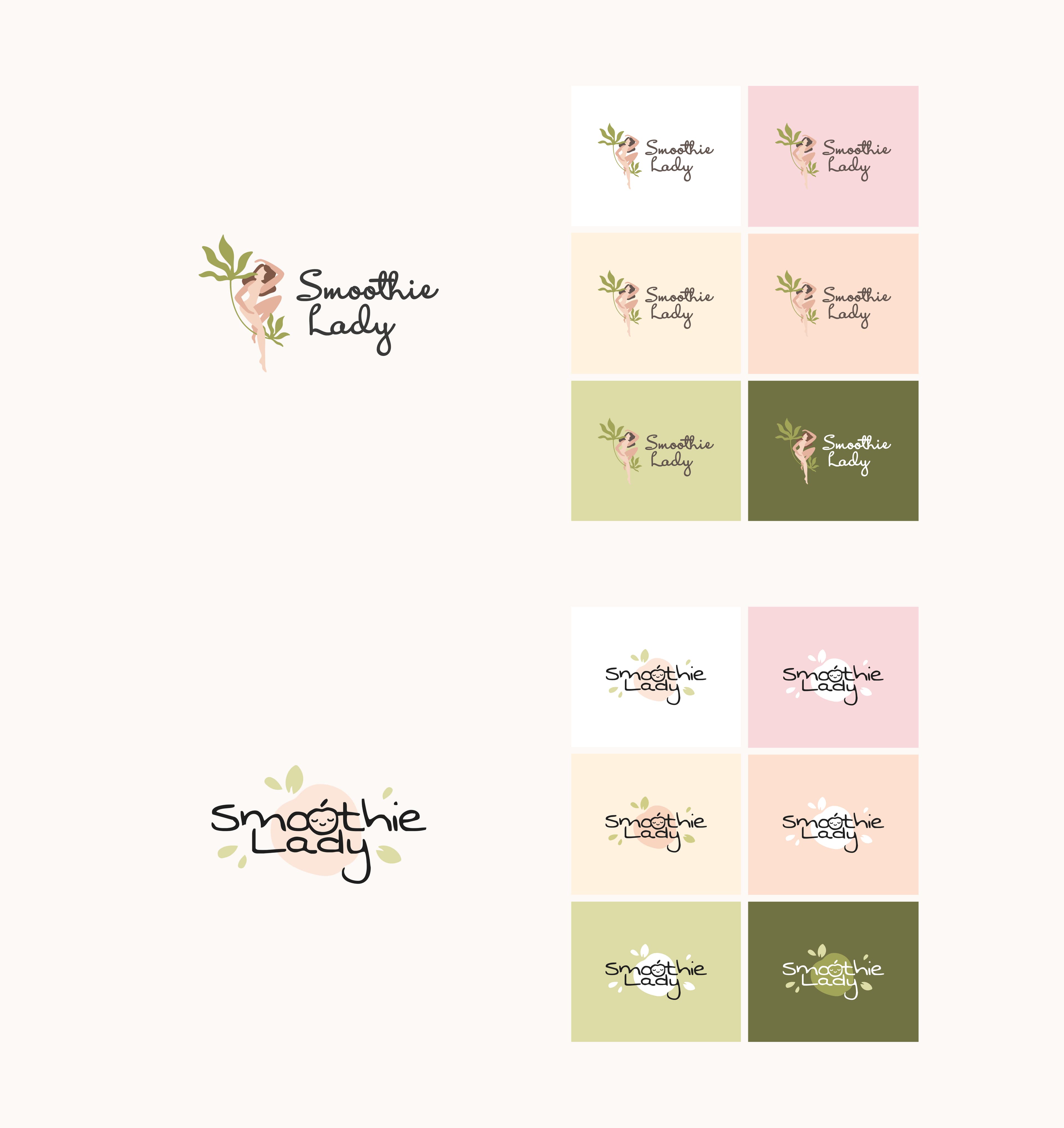 Logo for the Smoothie Lady lifestyle blog