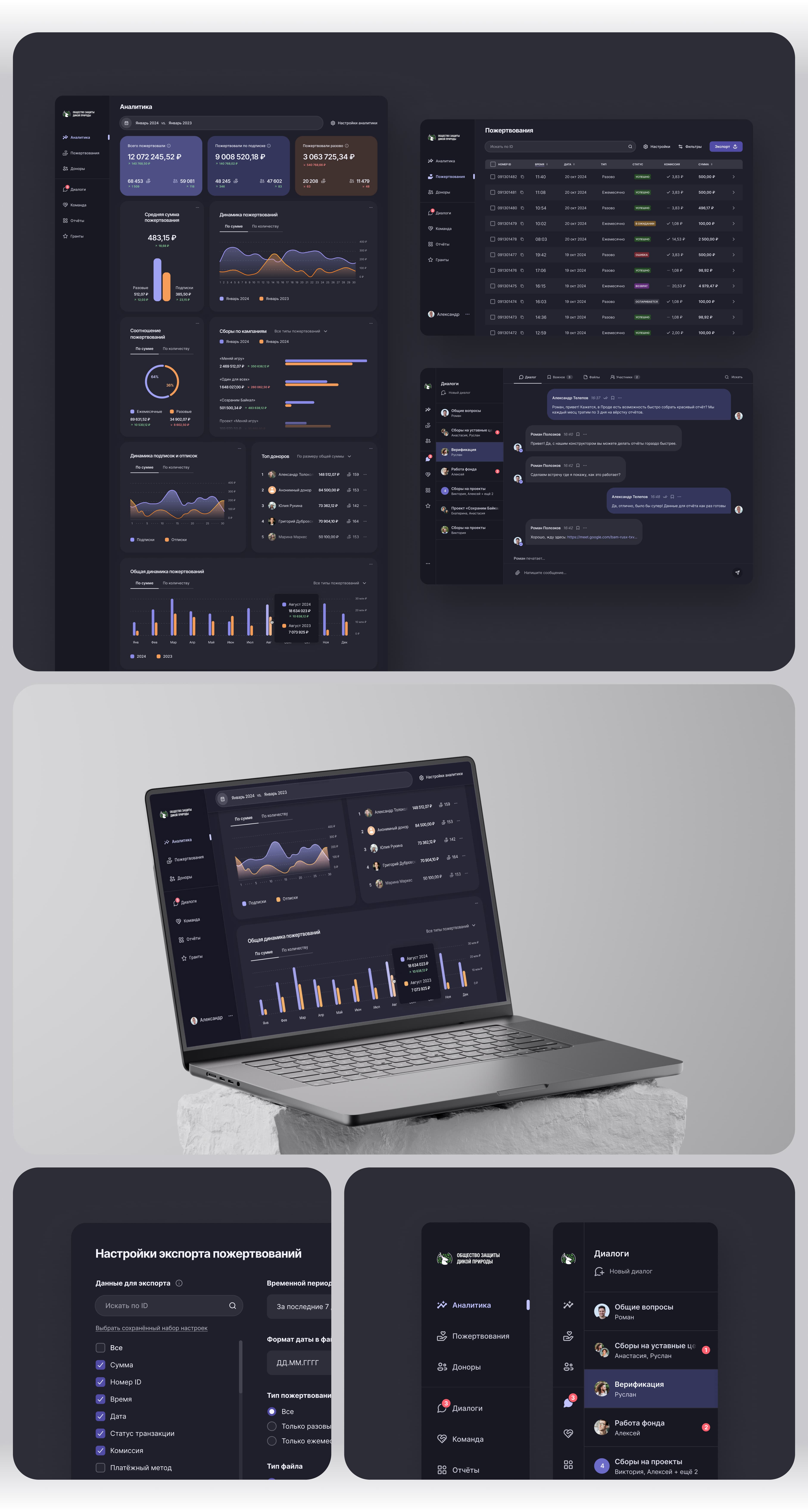 Прод. Темная тема